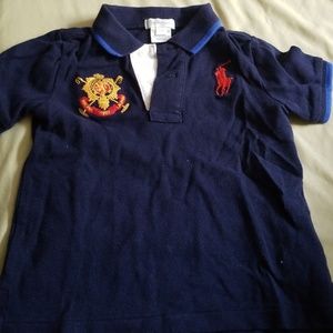 Baby boy short sleeve polo shirt